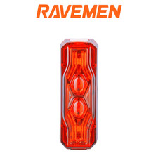 Ravemen TR-250 LED 250 Lumen USB Rechargeable REAR Bike Tail Light Daylight