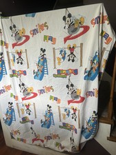 Mickey Mouse Clubhouse Disney Bed Sheet - Full Size - Fitted j53