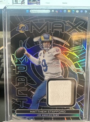 2023 Panini Spectra - Max Impact Matthew Stafford #MI-MST Hyper Prizm /75 (MEM)