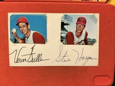 Vern Fuller, Steve Hargan 🔥MLB: 1960’s Cleveland Indians🔥Unique/Rare🔥🔥