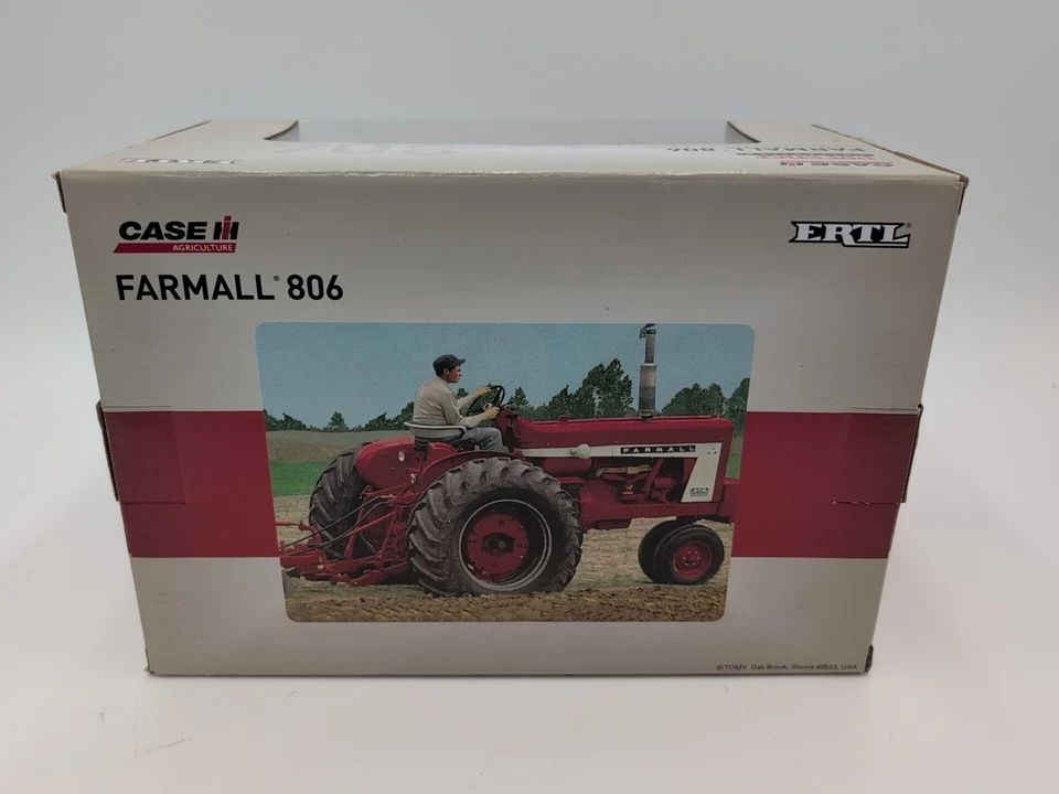 1/16 Ertl Farm Toy Prestige Series Farmall 806 Narrow Front Tractor  - Image 4 of 4