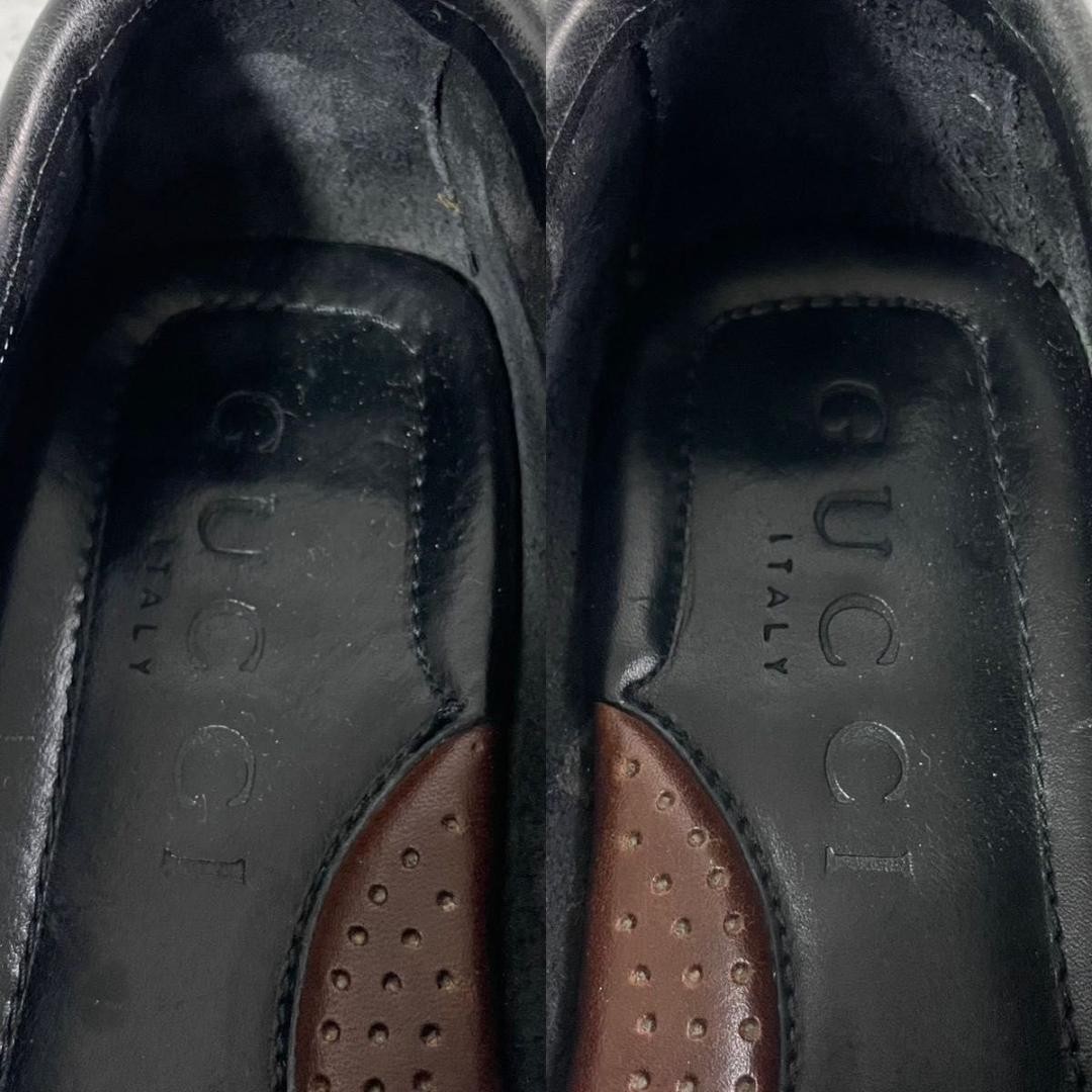 GUCCI Women's Loafers Horsebit Leather Black EU35.5/US5.5 120222c thumbnail 8