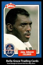 1988 Swell Greats John Johnson #140 San Francisco 49ers NFL Football