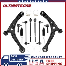 Front Lower Control Arms Ball Joints Sway Bar Links For 2002-2004 Honda Odyssey
