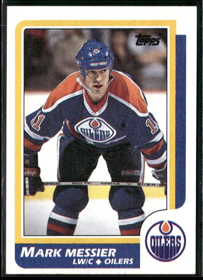 1986-87 Topps - Mark Messier #186 ~ NM-NM/MT ~