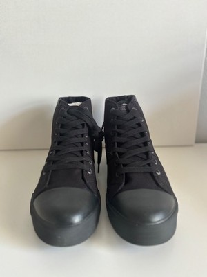 Levi s shoes Hamilton Black Mono Chrome High Top