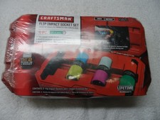 Craftsman 10171 Flip Impact Socket Set 12 In. Drive Metric Sae 4 Pc. Nib Craftsman 10171 Flip Impact Socket Set 12 In. Drive Metric Sae 4 Pc. Nib