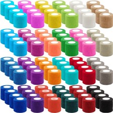 96 Rolls Self Adhesive Bandage Wrap Tape 2 Inch Self Adherent Wrap Self Stick...