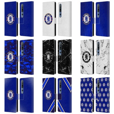 OFFICIAL CHELSEA FOOTBALL CLUB CREST LEATHER BOOK FLIP CASE FOR XIAOMI PHONES