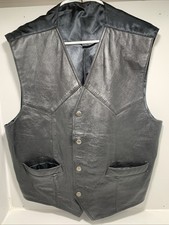 Leather Vest Medium/Large 