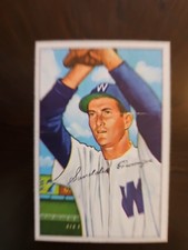 1952 Bowman Set-Break #143 Sandy Consuegra EX- Washington Senators 