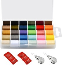 Polyester Sewing Thread Set, 30 Assorted Polyester Thread Spools