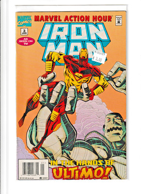 Marvel Action Hour Iron Man #3 Vol 1995  Marvel Comics In the Hands of Ultimo!