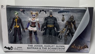 DC Batman Arkham Asylum Joker Harley Quinn Batman Scarecrow Action