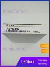 KEYENCE FS-N41N Fiber Optic Sensors FSN41N New In Box One US Free TAX