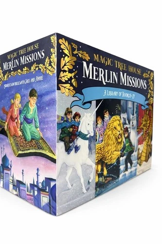 Magic Tree House Merlin Missions Books 1-27 Boxed Set Complete Collection - product listing photo