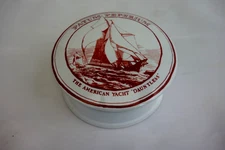 Patum Peperium China Gentlemans Relish Lidded Pot Dauntless Yacht – Good Cond