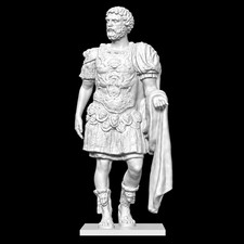 Mark Aurel Römische Kaiser Figur 3D Druck Sa...
