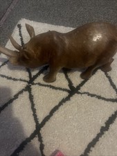 Wooden Rhino