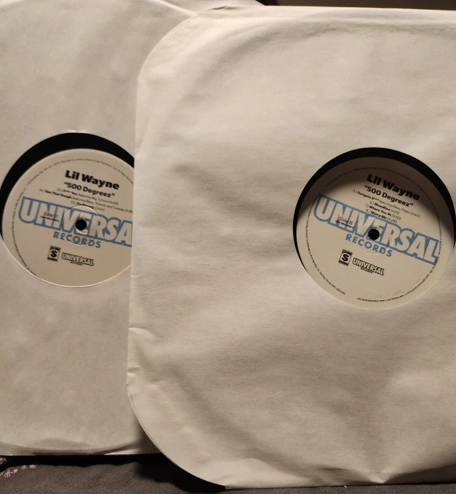 Lil Wayne - 500 Degreez (2002 - 2 x Vinyl, LP) Cash Money Records Original RARE Foto 2 de 3