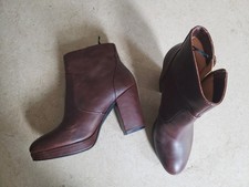 H&M Damen Stiefeletten Gr. 41 gebraucht Dunke...
