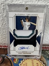 Panini 2025 National Treasures Colt Emerson Gold Auto Patch Mariners /49