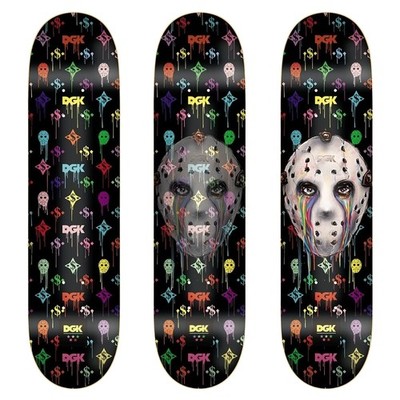 DGK Skateboard Deck Monogram Lenticular 8.38