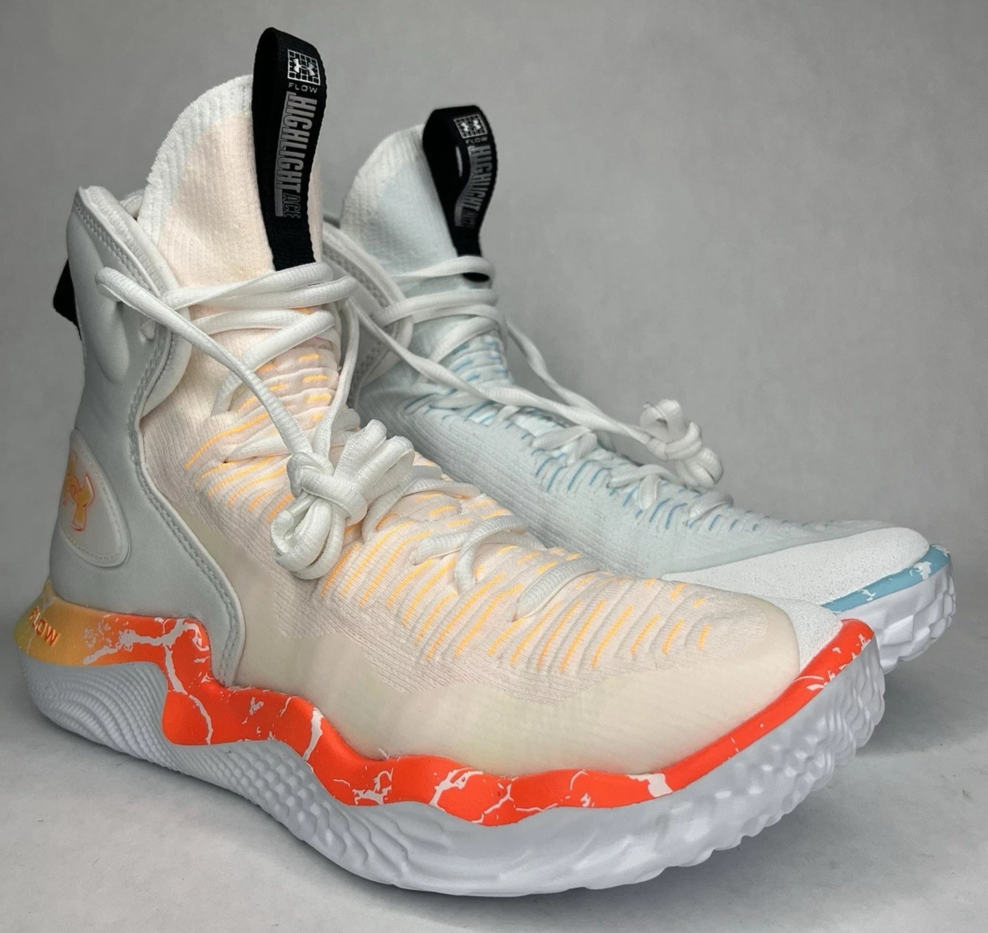 Under Armour Flow Ace AA Fire Ice Women's Volleyball Shoes 3027269 100 Size 9