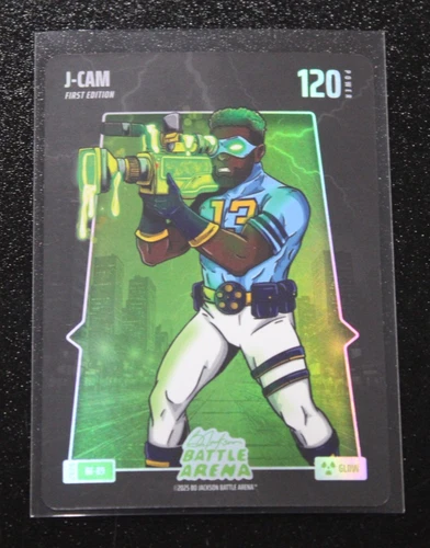 2025 Bo Jackson Battle Arena Griffey Set Glow Battlefoil J-Cam
