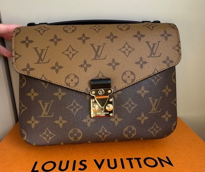 NEU LOUIS VUITTON Pochette Metis MM Monogram Reverse