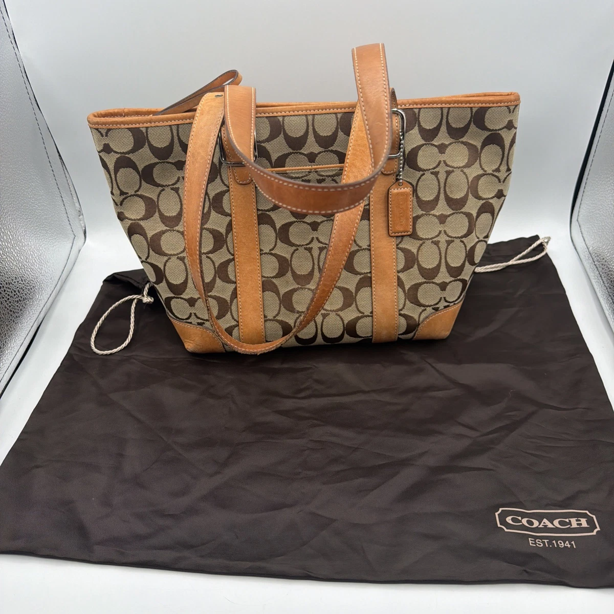 Coach Hampton Tote Brown Bags & Handbags for Women for sale | eBay