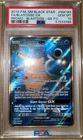 2019 POKEMON SM BLACK STAR PROMO #SM189 FULL ART/BLASTOISE GX PSA 10
