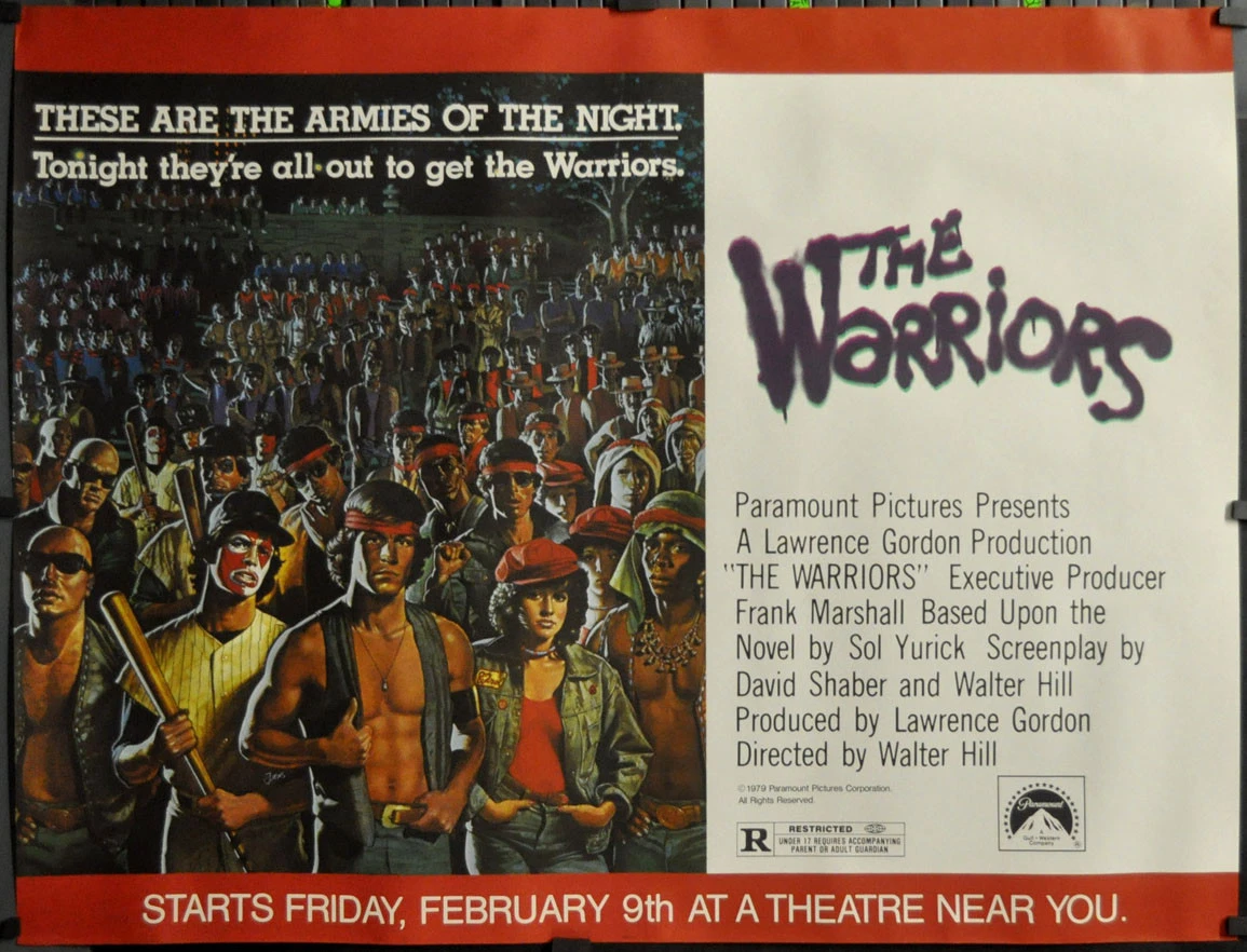 The Warriors Poster In Movie Memorabilia Original Us Posters (1970