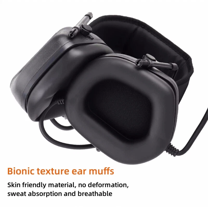 1PC Tactical Communication Headset Wearable Helmet Guide Adapted To Fast Motion - Image 4 of 4