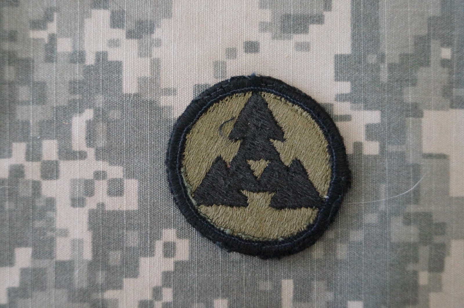 Military Patch US Army 3rd Corps Support Command COSCOM BDU OD Green ...