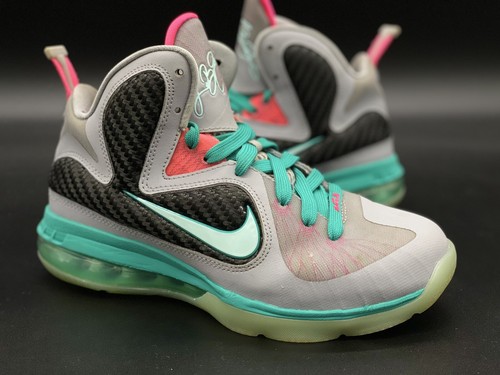 Lebron 9 GS “South Beach/Grey/Teal/Pink 