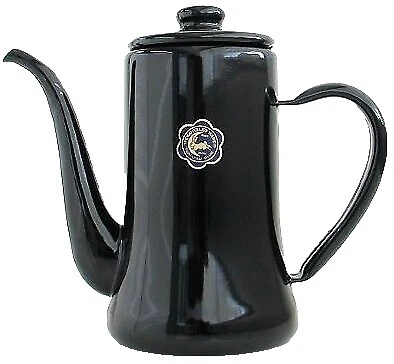 Esmalte Negro Teteras Té y Silbando Hervidor de Agua