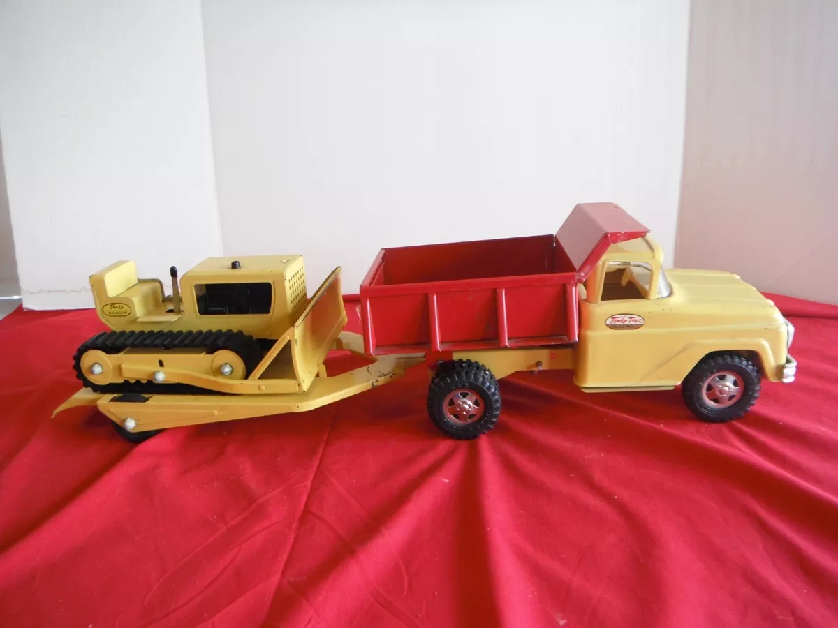 Tonka truck trailer and bulldozer hotsell