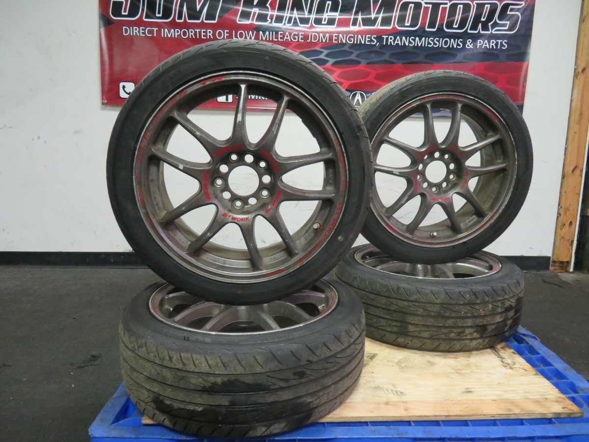 JDM WORK EMOTION CR KAI RACING WHEELS 17x7 5x114.3 WORK JDM WORK EMOTION CR KAI RACING WHEELS 17x7 5x114.3 WORK
