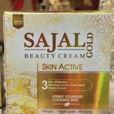 Sajal Gold Beauty Cream (2 Packs) Result In 5 Days FRESH STOCK EXP 2028