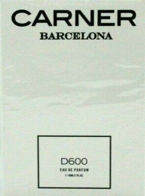 CARNER BARCELONA D600 EAU DE PARFUM SPRAY UNISEX 1.7 Oz / 50 ml BRAND NEW ITEM!