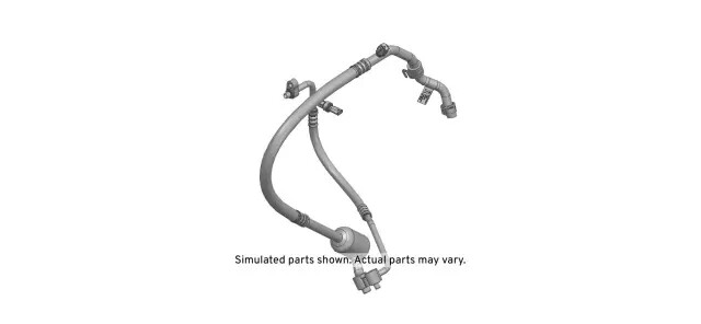 Genuine GM Air Conditioning Compressor and Condenser Hose 84812614