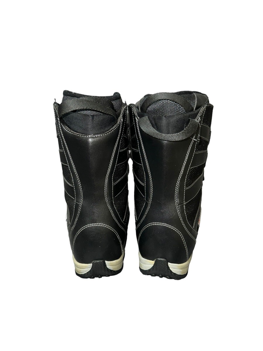 MORROW SNOWBOARD BOOTS MENS BLACK LACE UP SIZE 9.5 | eBay