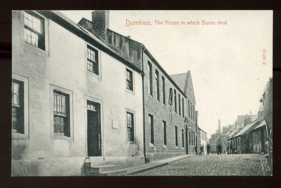 Scotland DUMFRIES The House in which Burns died & Surounding Houses - Image 1 of 1