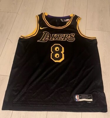 Black Mamba Lakers Black Stripe 2021 Nike Los Angeles Lakers Kobe
