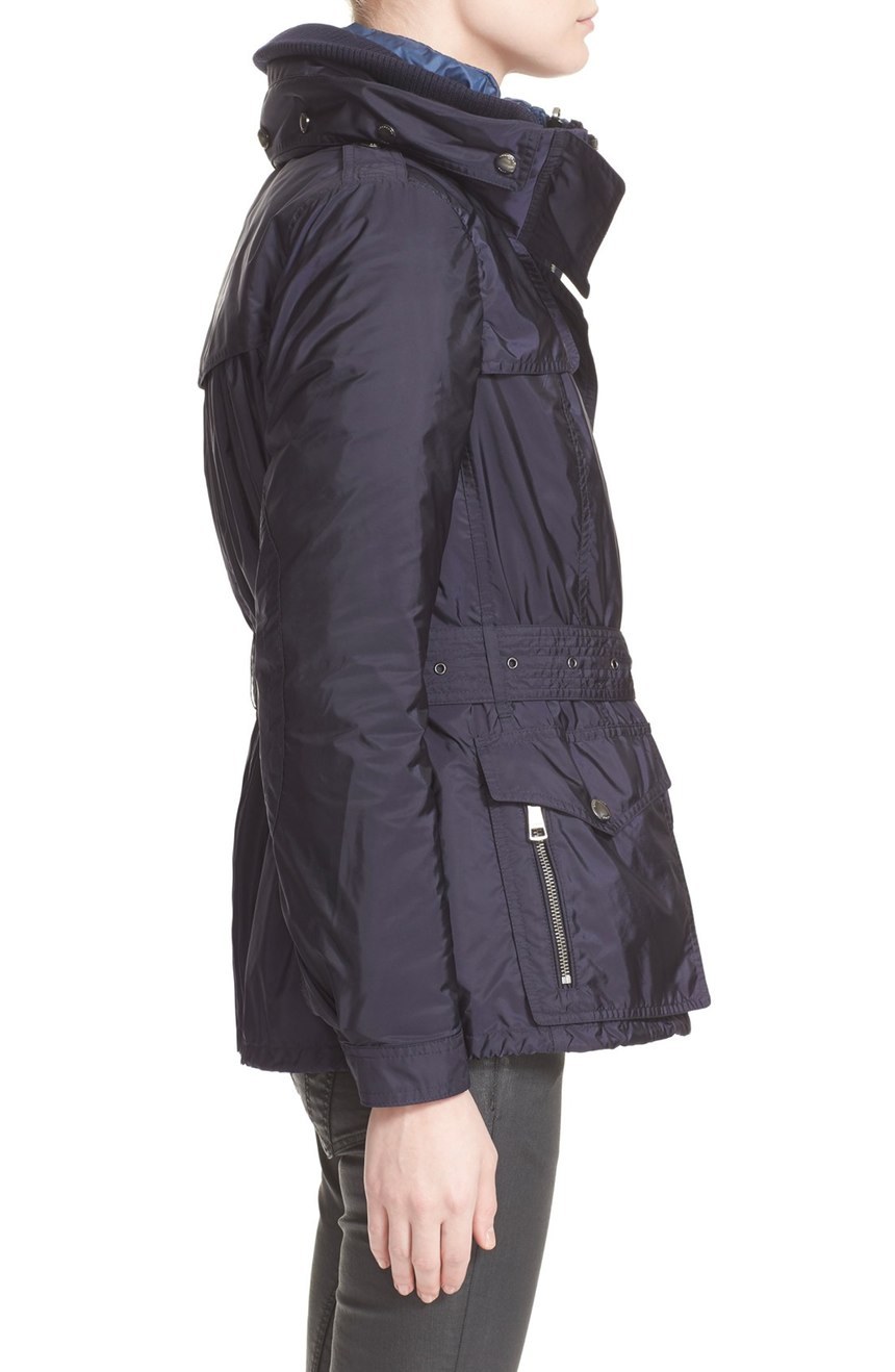 Burberry Brit Balesdean 3-in-1 Belted Down Jacket Coat Parka size M / NEW $1295. image 5