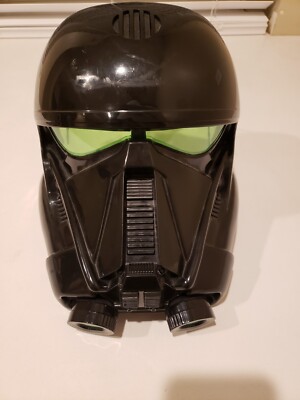 Star Wars Stormtrooper Voice Changer Helmet Black Mask Light Up Tie Fighter