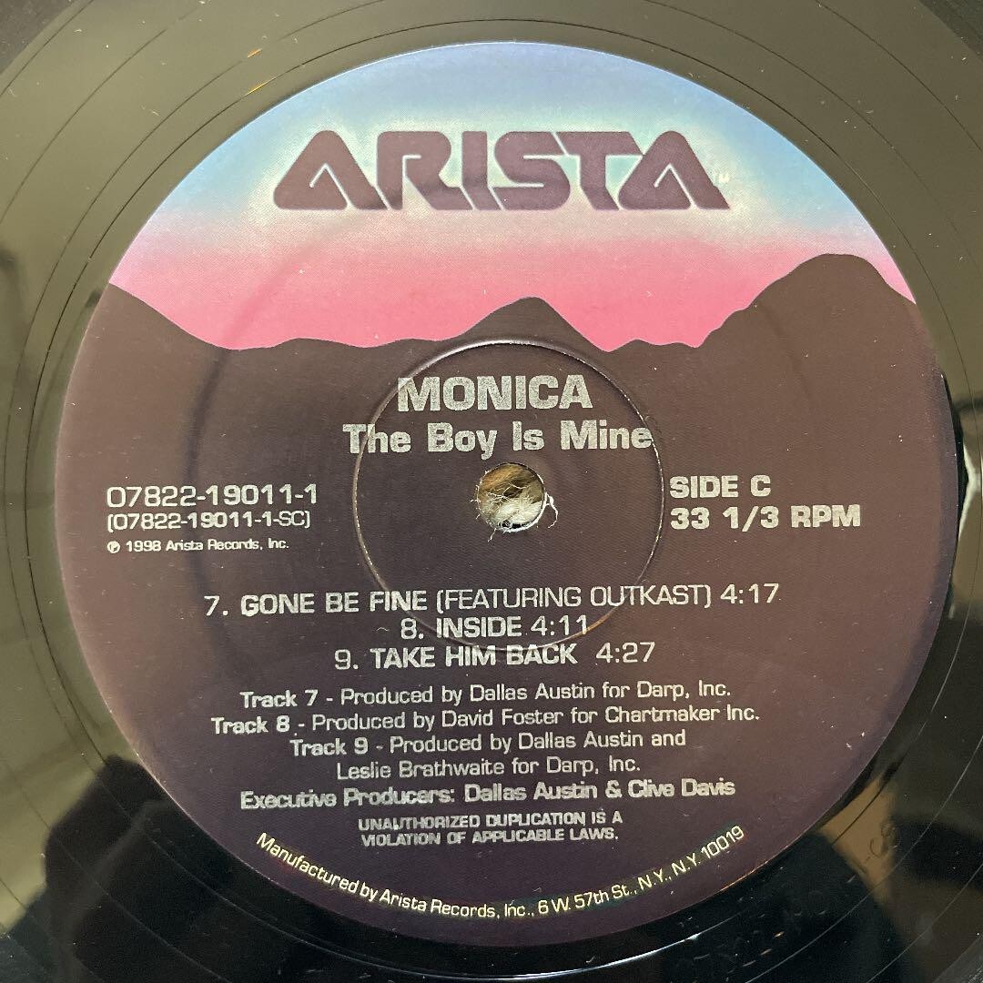 Monica / The Boy Is Mine 12