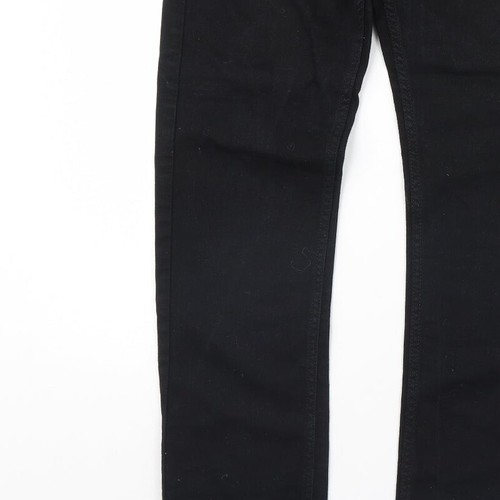 Topman Womens Black Cotton Blend Skinny Jeans Size W32 L30 - Picture 12 of 12