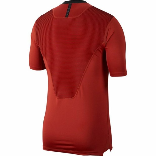 Nike BV5510-642 Slim Fit Pro AeroAdapt Training Tee Orange (L) - Picture 2 of 2